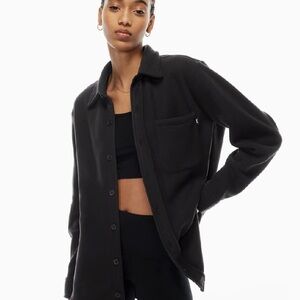 Aritzia Tna Polar Shirt Jacket